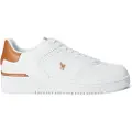 Ralph Lauren Polo Ralph Laurentil mænd. 809923071002 Masters Court hvide træningssko i læder (44), Fast, Blonder, Casual