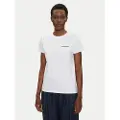 Karl Lagerfeld Karl Lagerfeldtil kvinder. A1W17019 Essential T-shirt med hvidt logo (M), Casual, Korte ærmer, Økologisk bomuld, Bæredygtig