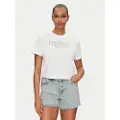 GUESS Cn Cropped Washed Logo T-shirt Med Korte ærmer