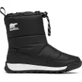 Sorel Soreltil kvinder/piger. 2088571010 Whitney II Quilted Boots sort (34), Fast, Ingen, Udendørs, børnetøj