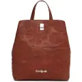 Desigual Desigualtil kvinder. 25SAKP02 Dejavu mini rygsæk brun (OSFA), Casual, Polyuretan