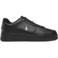 Ralph Lauren Polo Ralph Laurentil mænd. 809891791002 Masters Coury læder sneakers sort (45), Fast, Blonder, Casual