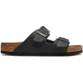 Birkenstock Birkenstocktil mænd. 752481 Arizona læder sandaler sort (45), Fast, Ingen, Casual