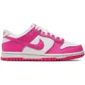 Nike Dunk Low-sko til større børn - hvid