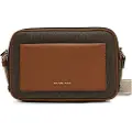 Michael Kors Michael Korstil kvinder. 32R5G5VC9B Brun skuldertaske med monogram (OSFA), Casual, Polyester