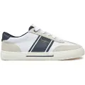 Pepe Jeans Pepe Jeanstil mænd. PMS31060 Kenton Club træningssko i læder, hvid (45), Fast, Ruskind, Blonder, Casual