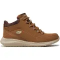 SKECHERS Skecherstil kvinder. 12918 Ultra Flex Just Chill brune ankelstøvler i læder (35), Fast, Blonder, Casual, Sport