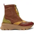 Hispanitas Hispanitastil kvinder. CHI243628 Volum Ankelstøvler i læder, brun (37), 3-5 cm, Lynlås, Casual