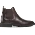 Ralph Lauren Polo Ralph Laurentil mænd. 803754411003 Brune Talan Chelsea læder ankelstøvler (40), Fast, Ingen, Casual