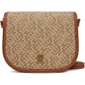 Tommy Hilfiger Tommy Hilfigertil kvinder. AW0AW17414 Monoplay taske i beige læder (OSFA), Casual