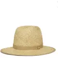 Tommy Hilfiger Tommy Hilfigertil kvinder. AW0AW17135 Fedora-hat af strå beige (OSFA), Casual, Halm