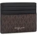 Michael Kors Michael Korstil mænd. 39F9LGYD2B Greyson stor kortholder med logoer brun, sort (OSFA), Casual, Kanvas