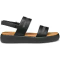 Geox GEOXtil kvinder. D550NC 0BCEW Camalei Sandaler sort (37), Fast, Velcro, Casual
