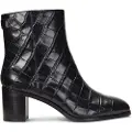 Ralph Lauren Lauren Ralph Laurentil kvinder. 802951301001 Cassie ankelstøvler i læder, sort (36), 5-8 cm, Lynlås, Casual