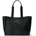Ralph Lauren Lauren Ralph Laurentil kvinder. 431970157003 Stevie ekstra stor nylon-taske sort (OSFA), Casual