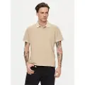 Pepe Jeans Pepe Jeanstil mænd. PM542099 New Oliver beige polo shirt (M), Casual, Bomuld, Korte ærmer, Bæredygtig