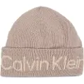 Calvin Klein Calvin Kleintil kvinder. K60K611151 Logo Reverso Tonal taupe kasket (OSFA), Casual, Viscose, Gråt