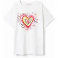 Desigual T-shirts m. korte ærmer Desigual TS_HEART barn 3 / 4 år