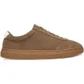 Hugo Boss BOSStil mænd. 50548715 Kieran Sneakers i læder, brun (45), Fast, Blonder, Casual