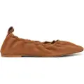 Pepe Jeans Pepe Jeanstil kvinder. PLS10430 Poppy Basic ballerinaer i brunt læder (36), Fast, Ingen, Casual, Bæredygtig