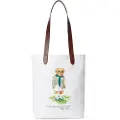 Ralph Lauren Polo Ralph Laurentil kvinder. 405970414001 Hvid taske (OSFA), Casual, Bomuld