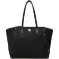 Karl Lagerfeld Karl Lagerfeldtil kvinder. A3W30117 Ikon Tote sort (OSFA), Casual, Polyester