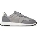 Hugo Boss BOSStil mænd. 50536481 Sko Titanium grå (44), Fast, Blonder, Casual