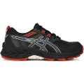 Asics Asicsunisex til børn. 1014A276 Træningssko Pre Venture 9 sort (39), Fast, Blonder, Casual, Sport, Udendørs, Multisport, børnetøj
