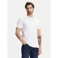 GUESS Basic Gueembossed Logo T-shirt Med Korte ærmer