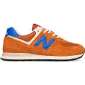 New Balance New Balanceunisex. U574V2 Sneakers i læder 574 orange (41.5), Fast, Blonder, Casual