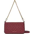 Michael Kors Michael Korstil kvinder. 32T5GYTU1V Pochette transformerbar Bryant small med rødbrunt logo (OSFA), Casual, PVC