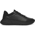 Hugo Boss BOSStil mænd. 50548718 Træningssko i læder, sort (46), Fast, Blonder, Casual