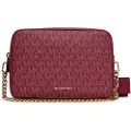 Michael Kors Michael Korstil kvinder. 32S5GYTC5V Bryant-taske med rødbrunt print (OSFA), Casual, Kanvas