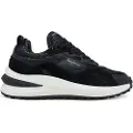 Pepe Jeans Pepe Jeanstil kvinder. PLS600012 Winslow Sneakers i læder, sort (38), 3-5 cm, Blonder, Casual