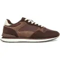 HOFF HOFFtil mænd. 22502613 München City Læder Sneakers brun (41), Fast, Blonder, Casual