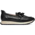 Hispanitas Hispanitastil kvinder. HI254238 Mokkasiner i læder Kansas Bolero sort (41), Fast, 1-3 cm, Ingen, Casual