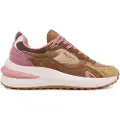 Pepe Jeans Pepe Jeanstil kvinder. PLS600013 Winslow brune læder-sneakers (36), 3-5 cm, Blonder, Casual