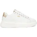 Liu jo Liu Jotil kvinder. BF5059PX748S1052 Træningssko i hvidgarvet læder (38), 3-5 cm, Blonder, Casual