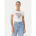 GUESS Triangle Palm Print T-shirt Med Korte ærmer
