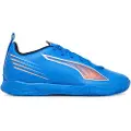 Puma ULTRA 6 PLAY Futsal Boots Youth, Shoes, Ultra Blue/White/Glowing Red, 34.5