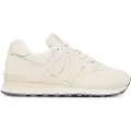 New Balance New Balancetil kvinder. WL574V2 Sneakers i læder 574 beige (37), Fast, Blonder, Casual