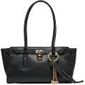 Michael Kors Michael Korstil kvinder. 30F5GNXT0L Hamilton håndtaske i læder, sort (OSFA), Casual