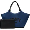DKNY DKNYtil kvinder. R52BYE49 Paula denim taske (OSFA), Blå, Casual, Bomuld