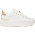 Michael Kors Michael Korstil kvinder. 43F5DTFS3L Dottie hjemmesko i læder (40), Hvid, 3-5 cm, Blonder, Casual