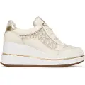 Michael Kors Michael Korstil kvinder. 43F5EMFS2L Emmy beige lædersko (36), 5-8 cm, Blonder, Casual