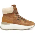 Pepe Jeans Pepe Jeanstil kvinder. PLS600023 Kimi Desert ankelstøvler i læder, brun (41), 3-5 cm, Blonder, Casual