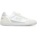 Emporio Armani EA7unisex. 7X000406_AF19827 Heritage Læder Sneakers hvid (42), Fast, Blonder, Casual