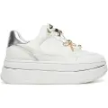 Michael Kors Michael Korstil kvinder. 43F5HYFS2L Hayes læder-sneakers hvid (40), 3-5 cm, Blonder, Casual