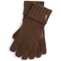 Ralph Lauren Polo Ralph Laurentil mænd. 449959338005 Brune handsker i merinould (OSFA), Casual, Bomuld