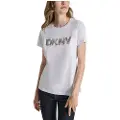 DKNY Satin Embroidery Edg T-shirt